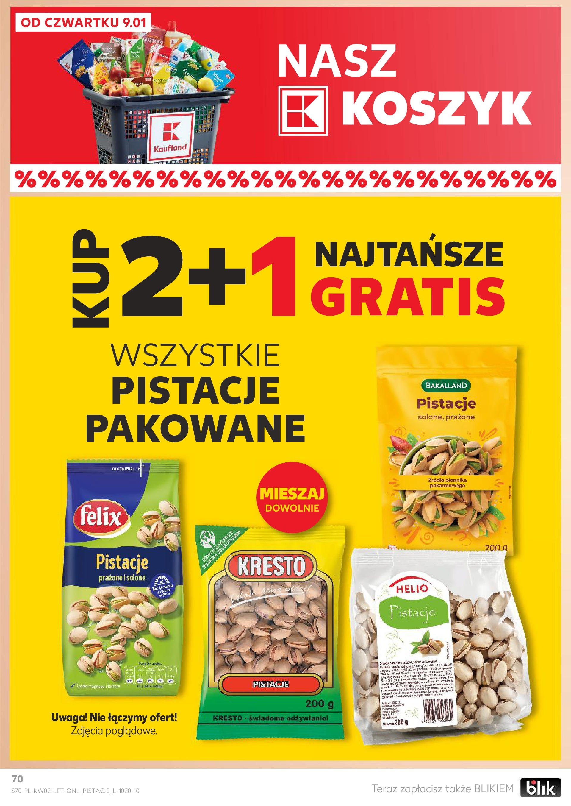 Kaufland gazetka od 09.01.2025 - od jutra PDF | Strona: 70 | Produkty: Mleko