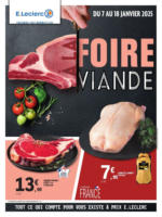 E.Leclerc Brico FOIRE A LA VIANDE 1 - au 18.01.2025