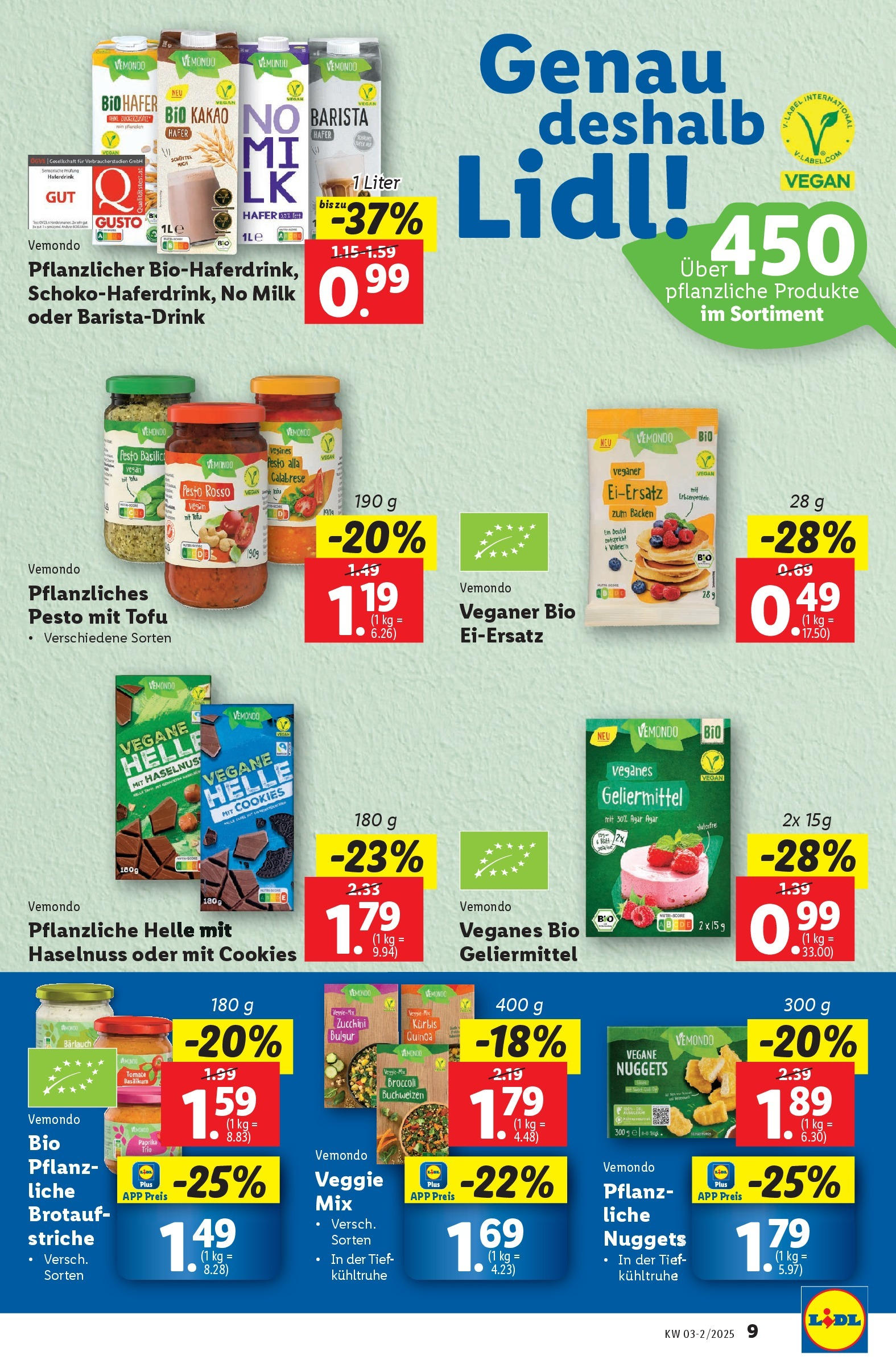 Lidl Flugblatt - Wien ab 16.01.2025 - Angebote ab donnerstag | Seite: 9 | Produkte: Kürbis