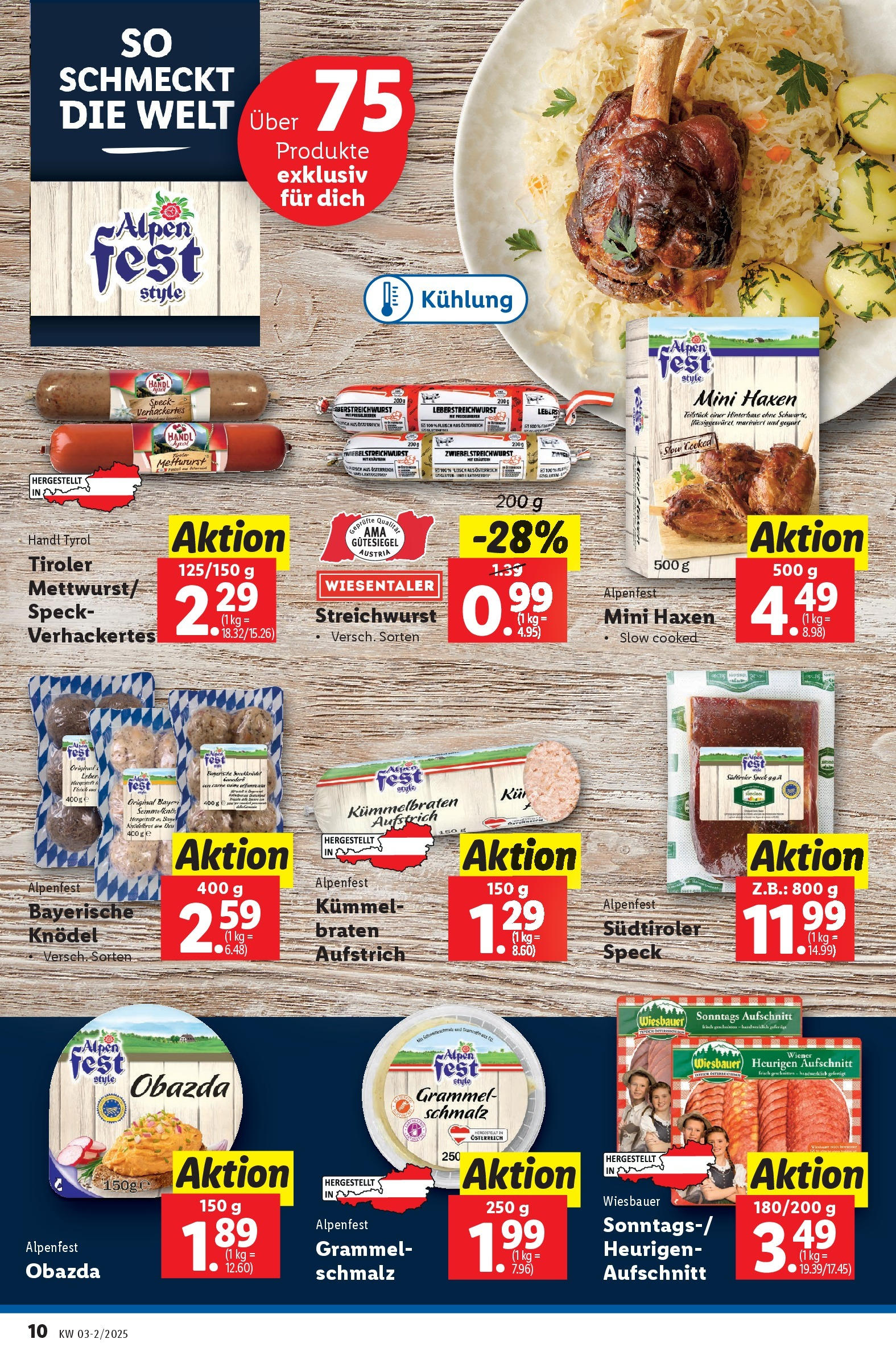 Lidl Flugblatt - Wien ab 16.01.2025 - Angebote ab donnerstag | Seite: 10