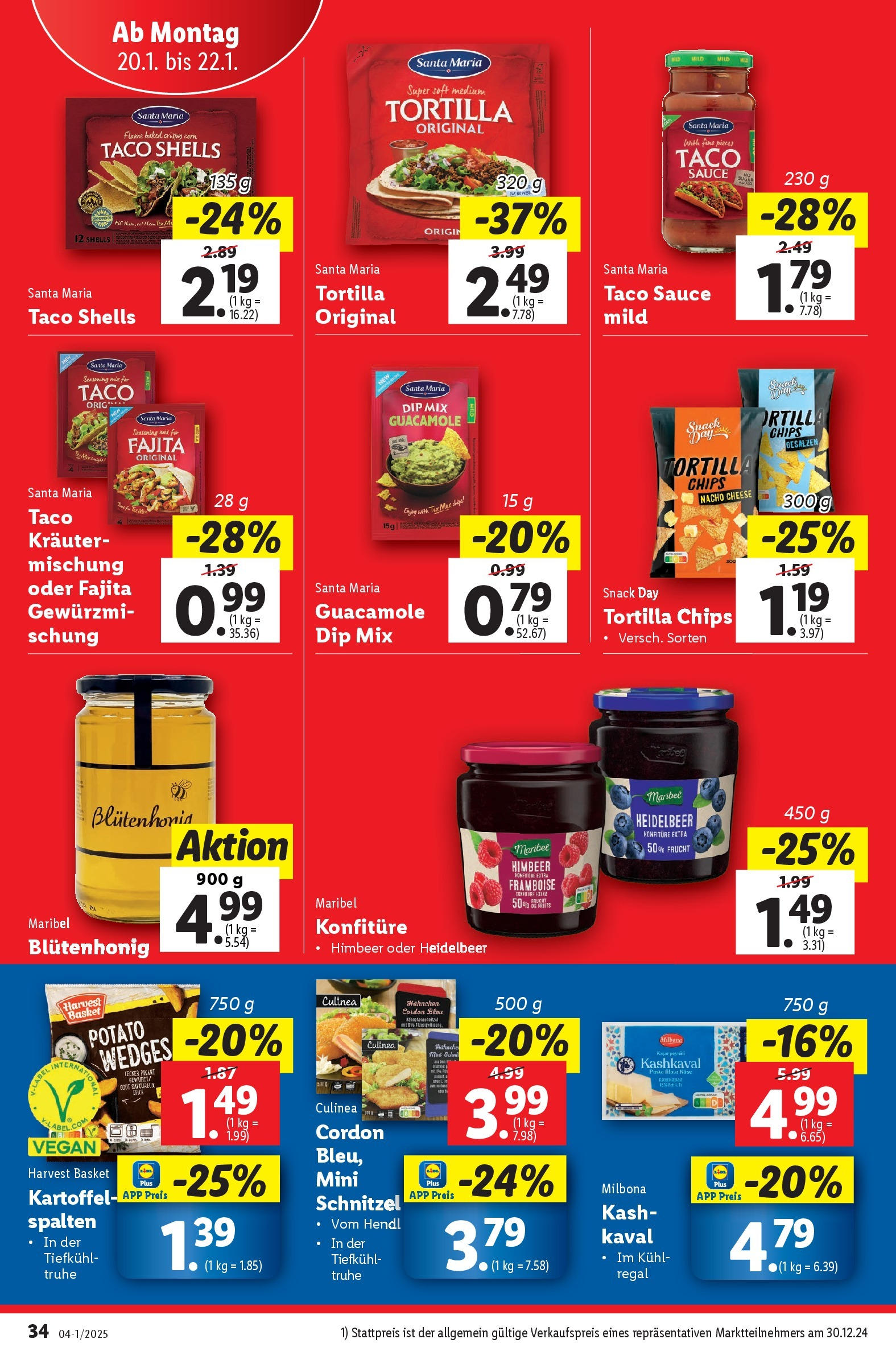 Lidl Flugblatt - Wien ab 16.01.2025 - Angebote ab donnerstag | Seite: 36 | Produkte: Pasta, Chips, Regal