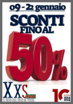 Xxs Market Sconti fino al 50% - al 22.01.2025