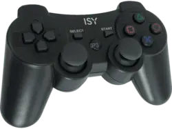 ISY IC-4001 Wirleless, Controller für PS3, Schwarz; Gaming
