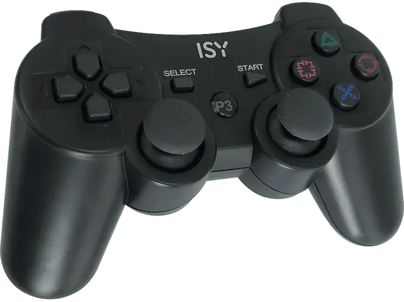 ISY IC-4001 Wirleless, Controller für PS3, Schwarz; Gaming