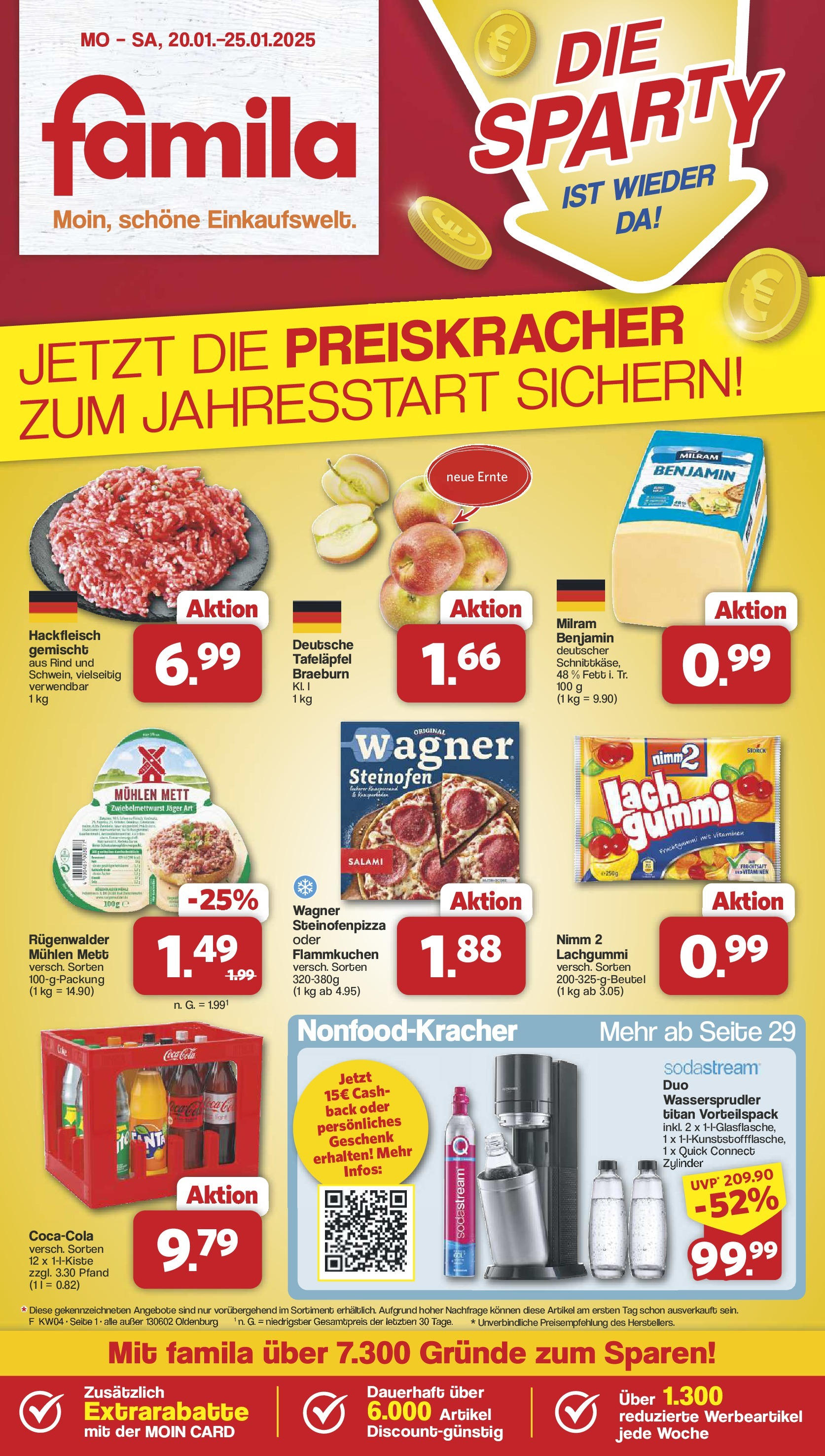 FAMILA Prospekte gültig vom 20.01. bis 25.01. ᐉ Online Angebote der