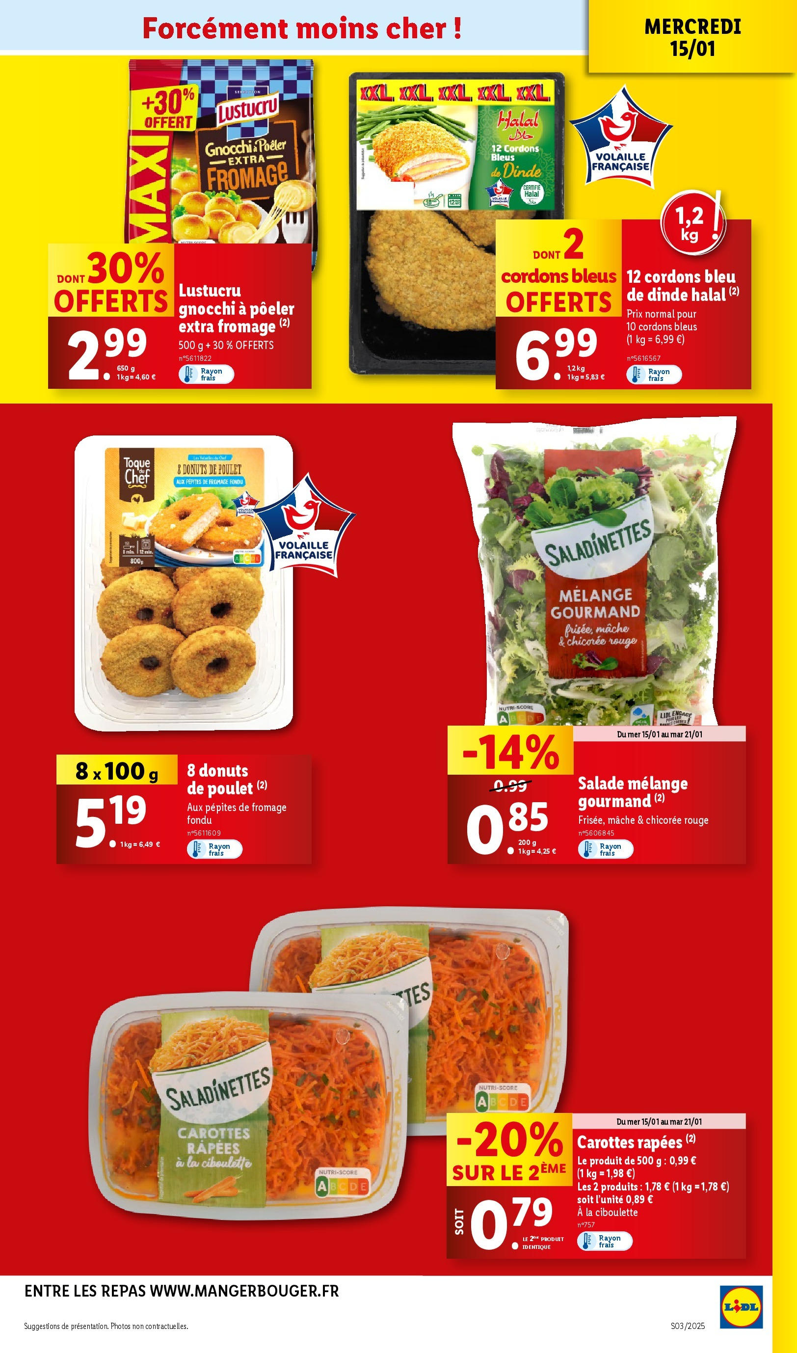 Catalogue LIDL du 14/01/2025 | Promo prospectus en ligne | Page: 11 | Produits: Salade, Carottes, Mâche, Volaille