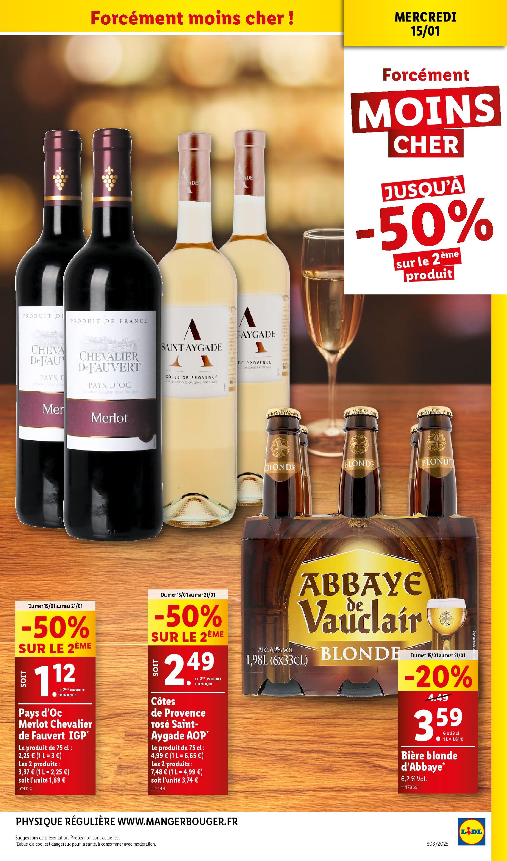 Catalogue LIDL du 14/01/2025 | Promo prospectus en ligne | Page: 27 | Produits: Bière blonde, Bière