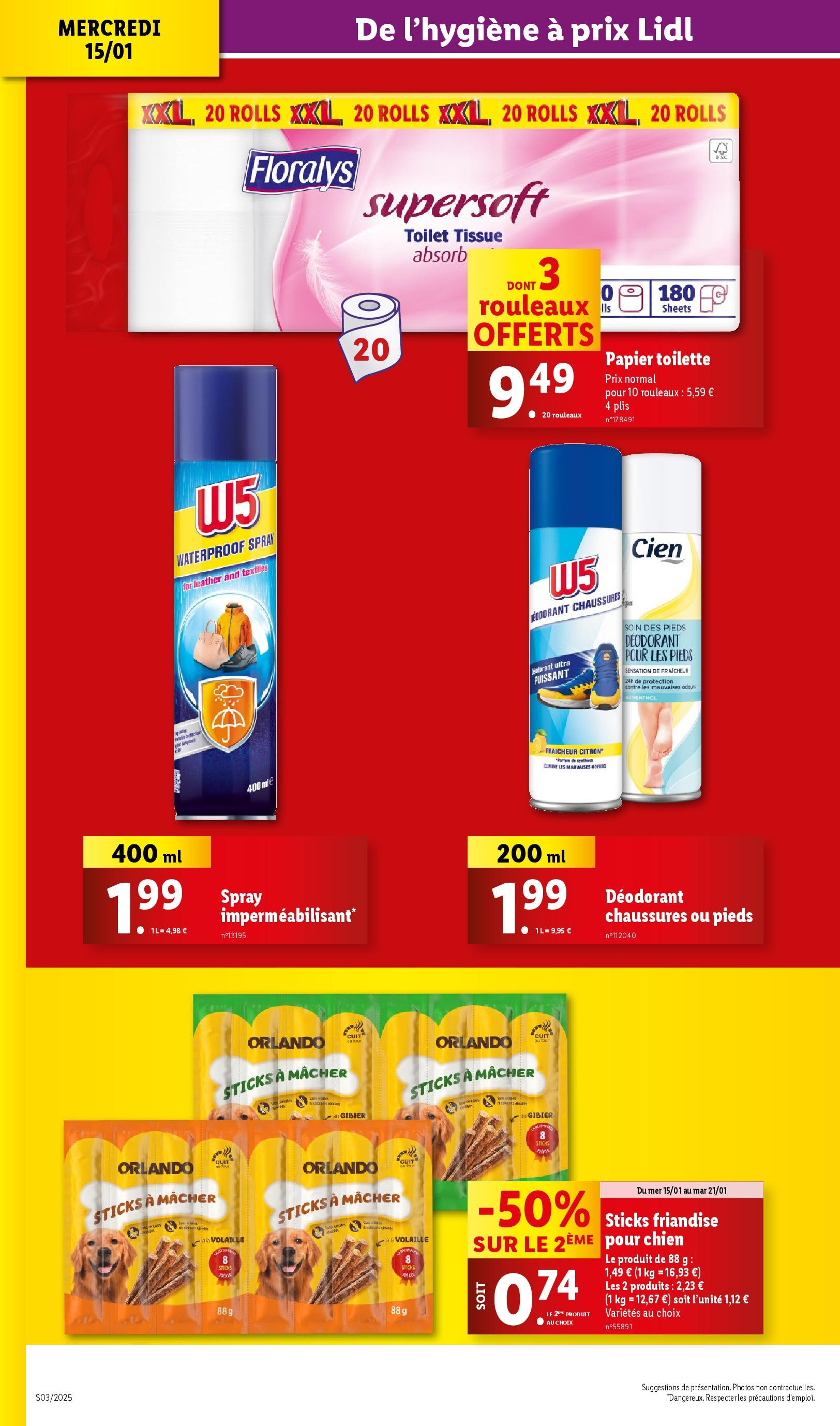 Catalogue LIDL du 14/01/2025 | Promo prospectus en ligne | Page: 30 | Produits: Four, Volaille, Déodorant, Soin des pieds