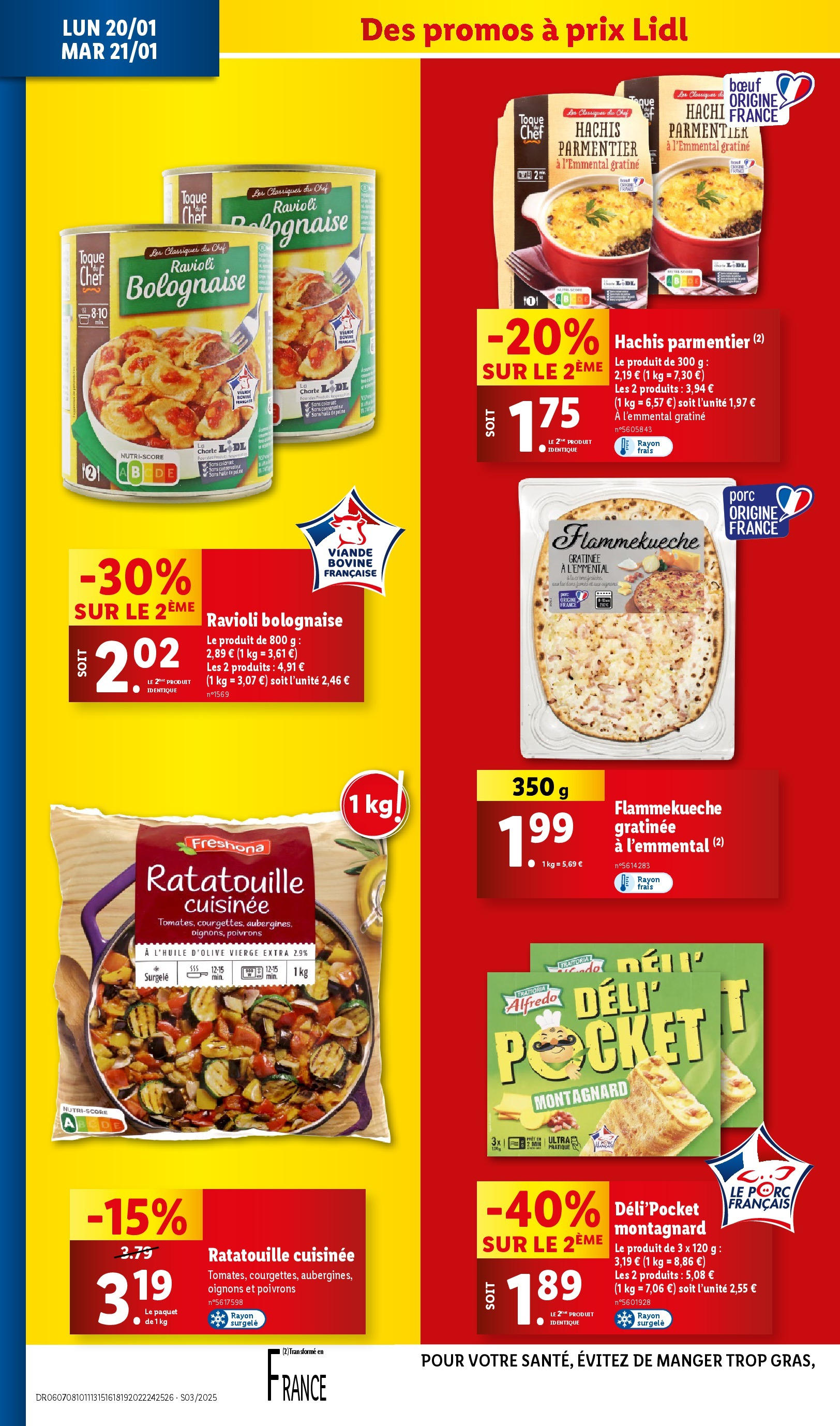 Catalogue LIDL du 14/01/2025 | Promo prospectus en ligne | Page: 34 | Produits: Pele, Huile, Viande, Porc