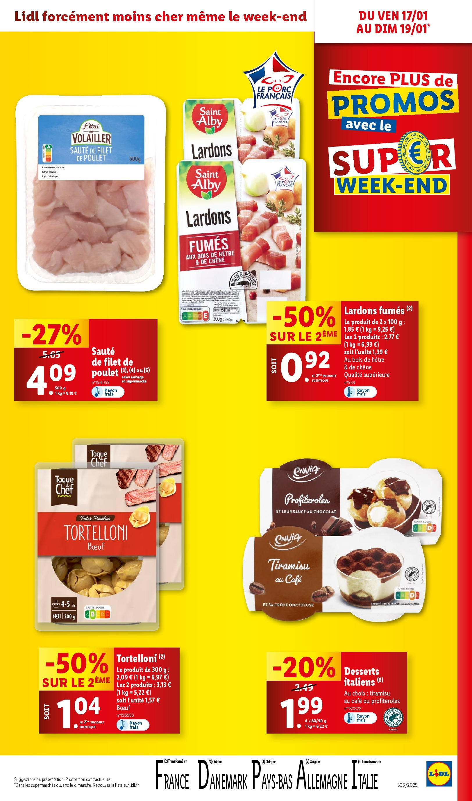 Catalogue LIDL du 14/01/2025 | Promo prospectus en ligne | Page: 37 | Produits: Café, Porc, Pâtes, Crème