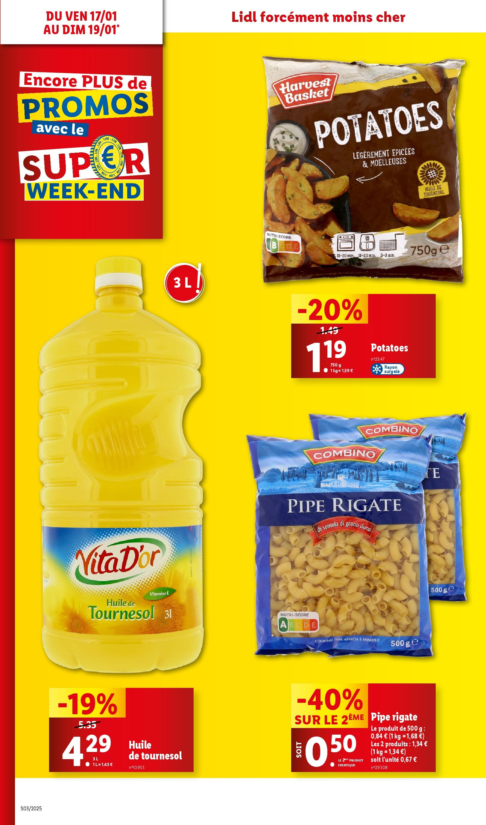 Catalogue LIDL du 14/01/2025 | Promo prospectus en ligne | Page: 38 | Produits: Huile de tournesol, Huile