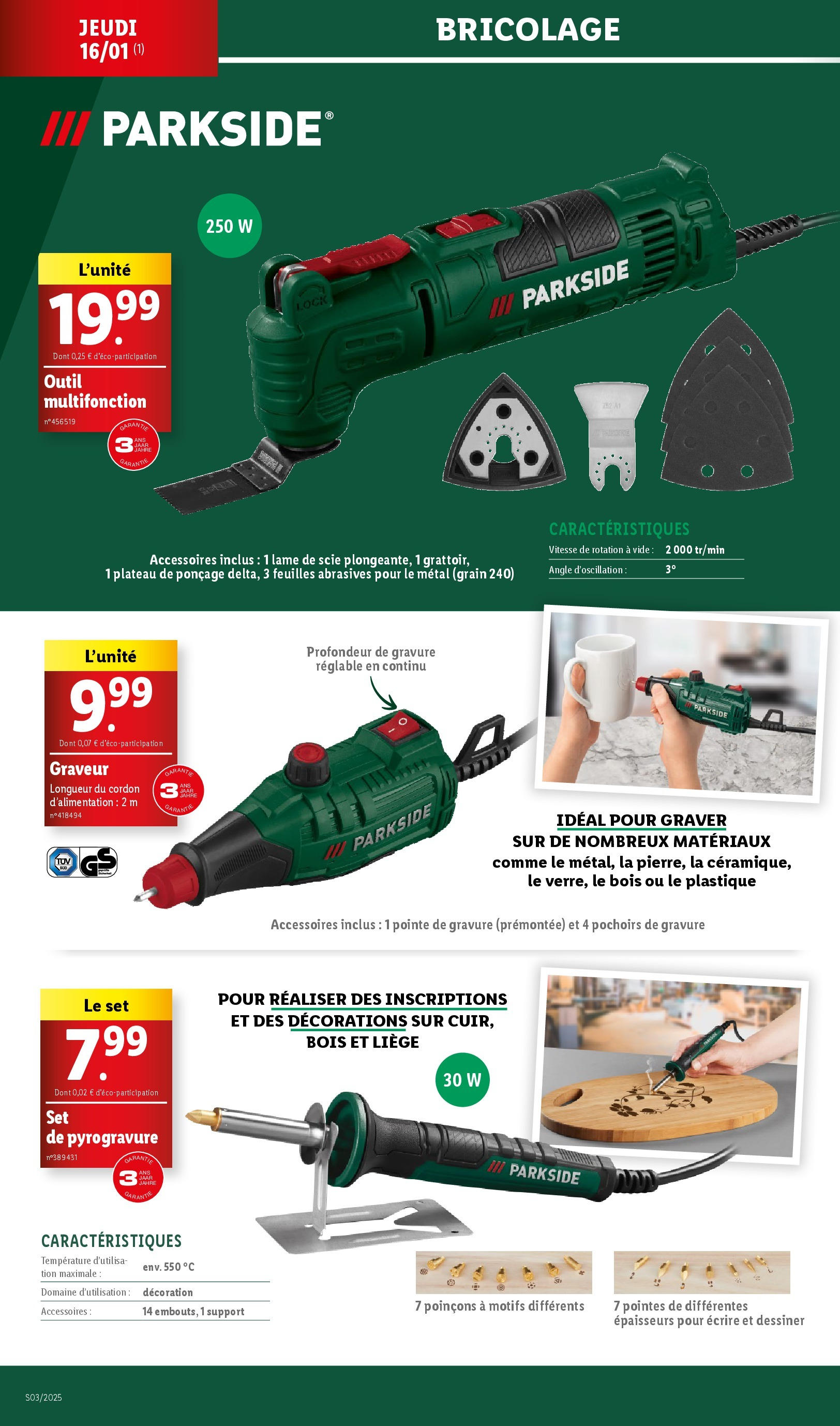 Catalogue LIDL du 14/01/2025 | Promo prospectus en ligne | Page: 48 | Produits: Plateau