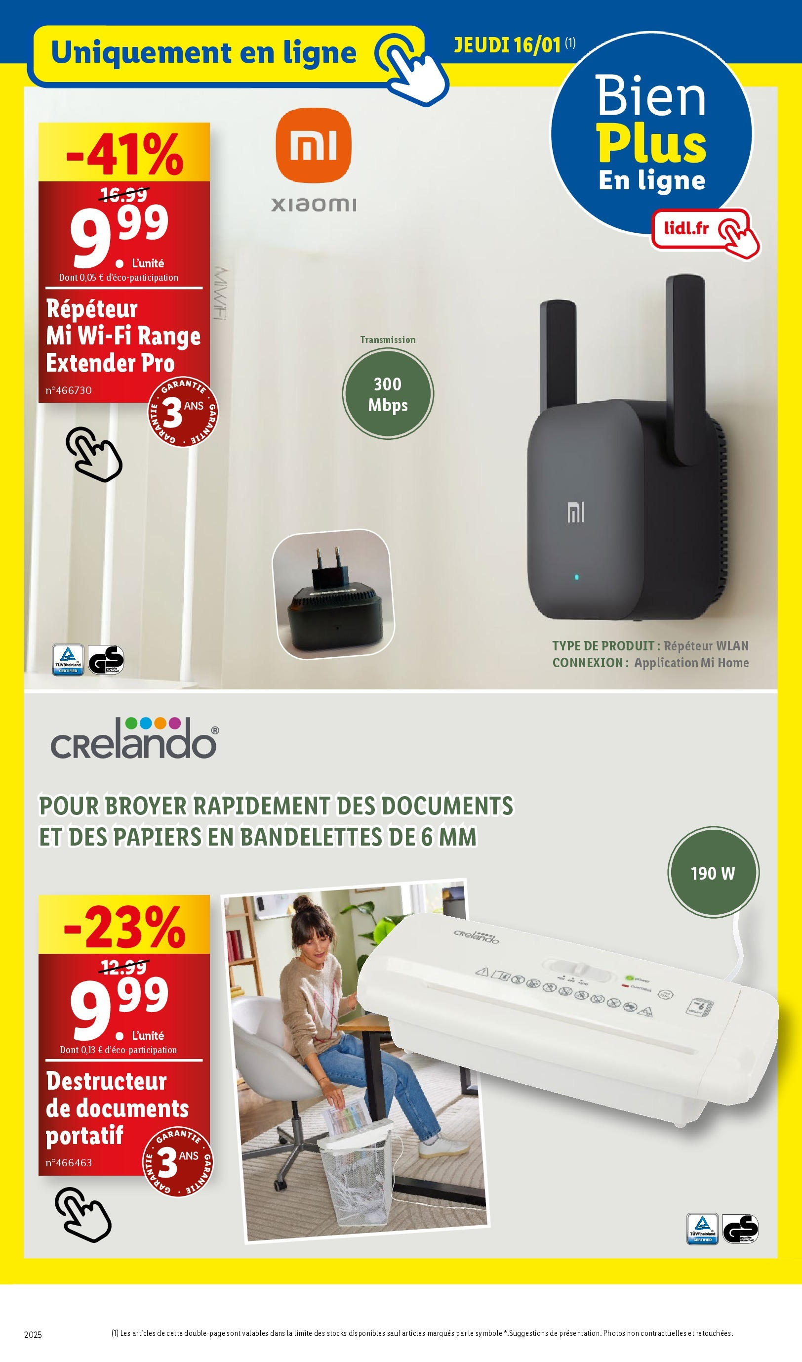 Catalogue LIDL du 14/01/2025 | Promo prospectus en ligne | Page: 54