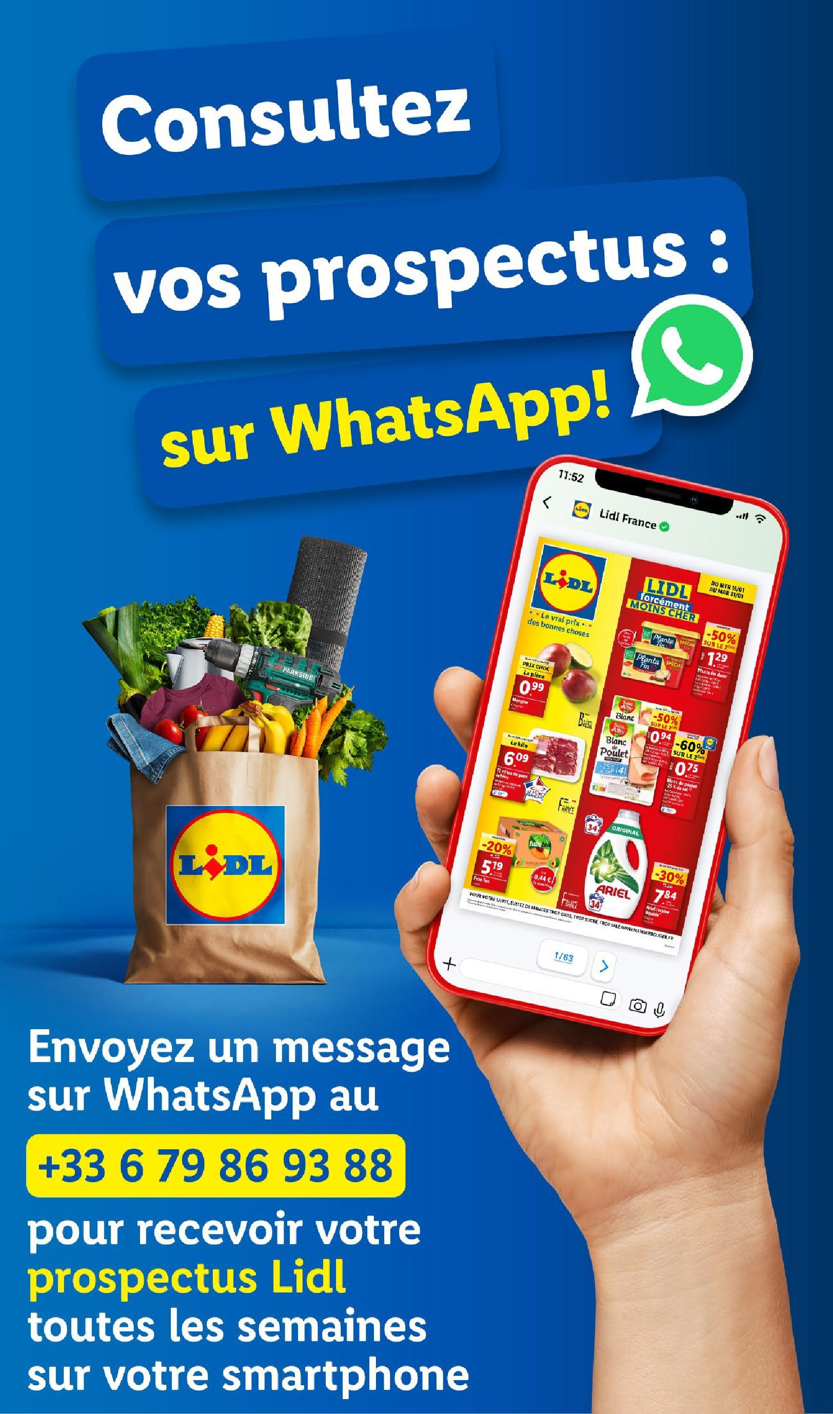 Catalogue LIDL du 14/01/2025 | Promo prospectus en ligne | Page: 82 | Produits: Smartphone, Ariel