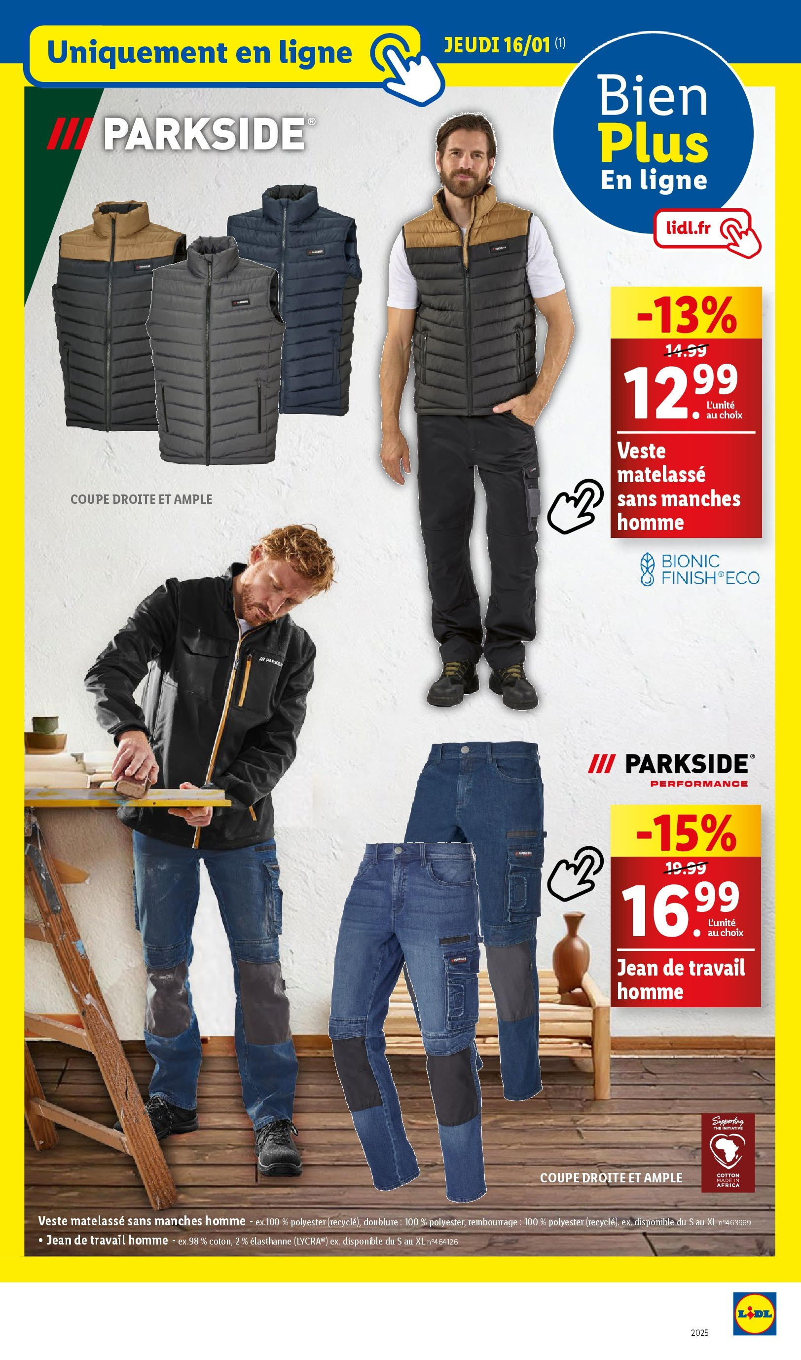 Catalogue LIDL du 15/01/2025 | Promo prospectus en ligne | Page: 19 | Produits: Veste, Thé