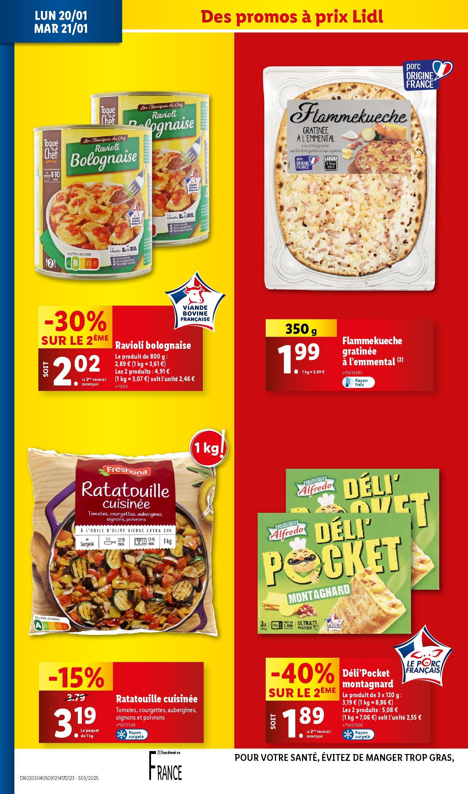 Catalogue LIDL du 14/01/2025 | Promo prospectus en ligne | Page: 34 | Produits: Pele, Huile, Viande, Porc