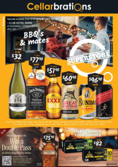 Preview of catalogue BBQ’s & Mates - QLD 13/01 from shop Cellarbrations valid 12/01/2025