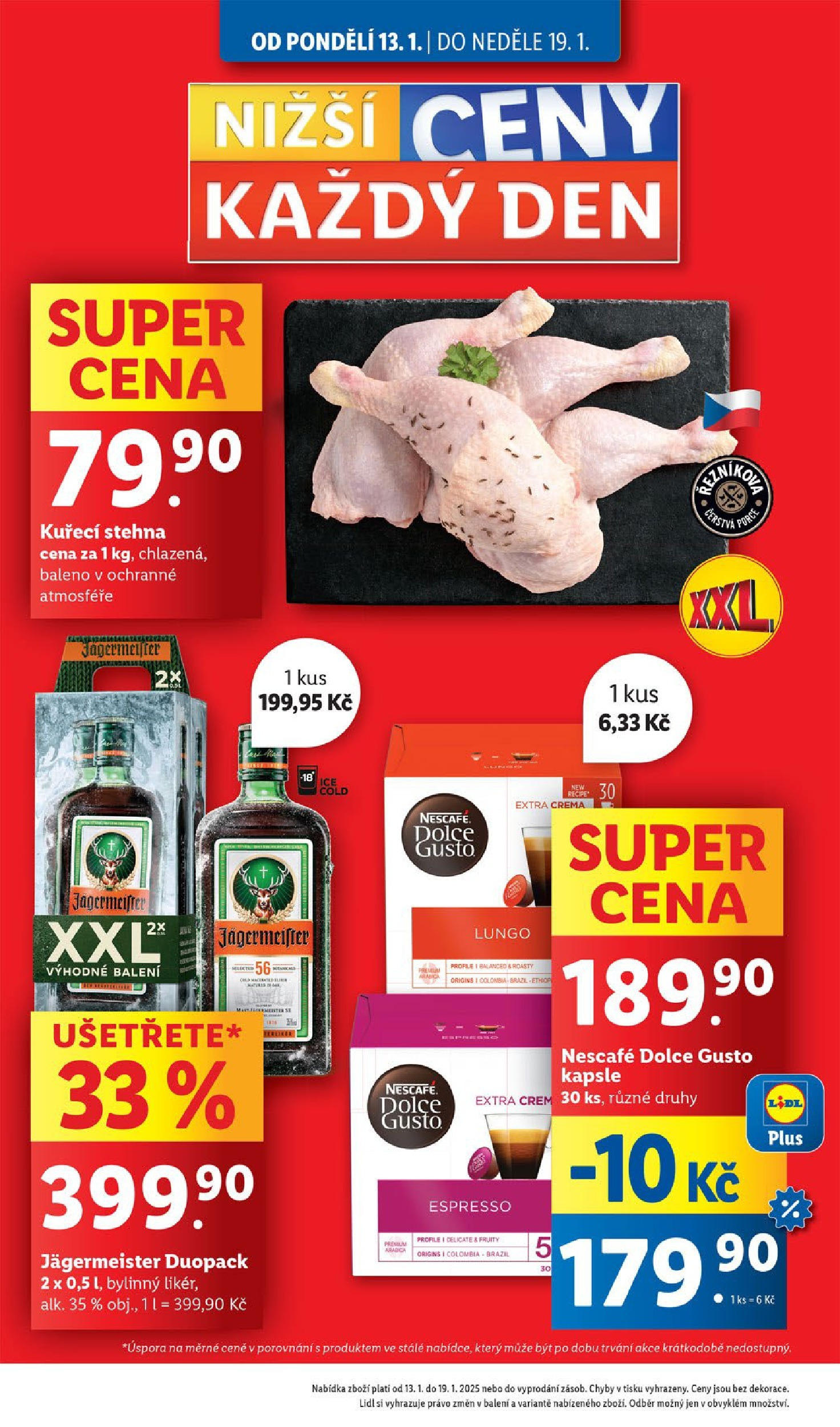 Lidl leták od 14.01.2025 - Nový akční leták | Strana: 2 | Produkty: Dolce Gusto, Jägermeister, Nescafé Dolce Gusto, Dolce gusto kapsle