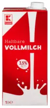 Kaufland хипермаркет K-Classic Прясно мляко UHT - до 09-11-25
