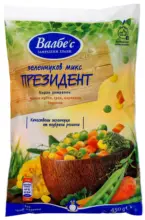 Kaufland хипермаркет Валбес Зеленчуков микс Президент - до 21-12-25