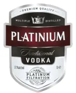 Kaufland хипермаркет PLATINIUM Водка 37,5% vol - до 01-11-25