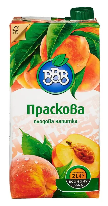 ВВВ Плодова напитка различни видове