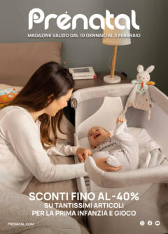 Anteprima del volantino Prenatal - Prénatal Magazine valido a partire dal 09.01.2025