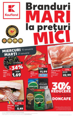 Catalog Kaufland - Bucureşti – previzualizare al pliantului de la Kaufland valabil de la 15.01.2025