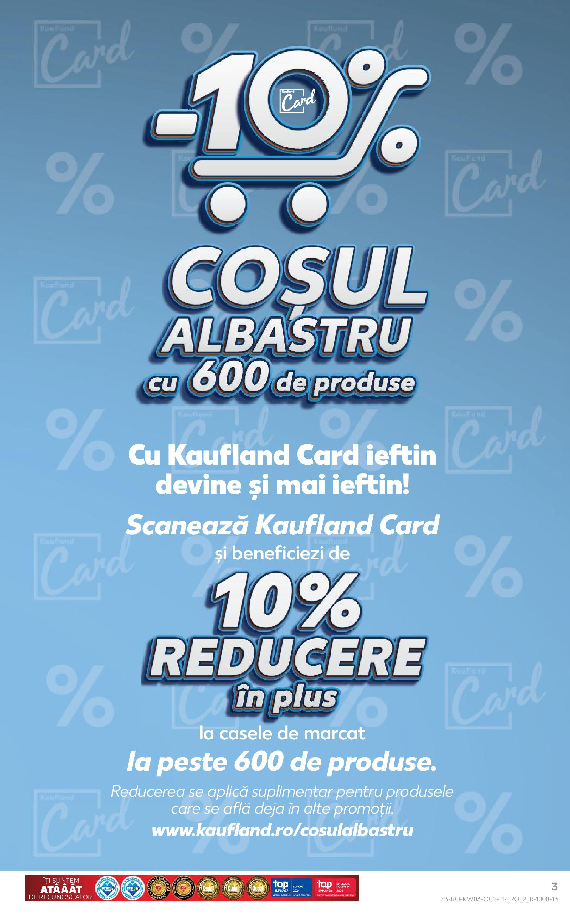 Catalog Kaufland - Bucureşti 15.01.2025 - Revista si Oferta | Pagină: 3 | Produse: Pește