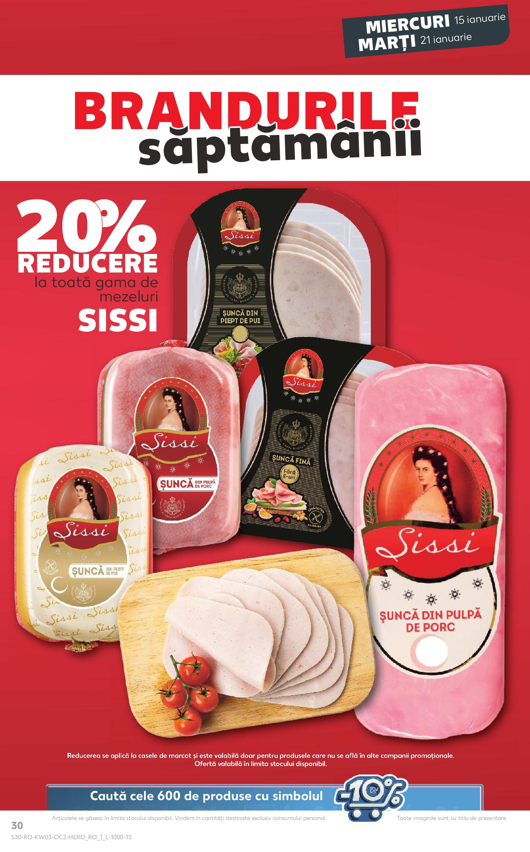 Catalog Kaufland - Bucureşti 15.01.2025 - Revista si Oferta | Pagină: 30 | Produse: Șuncă, Sos