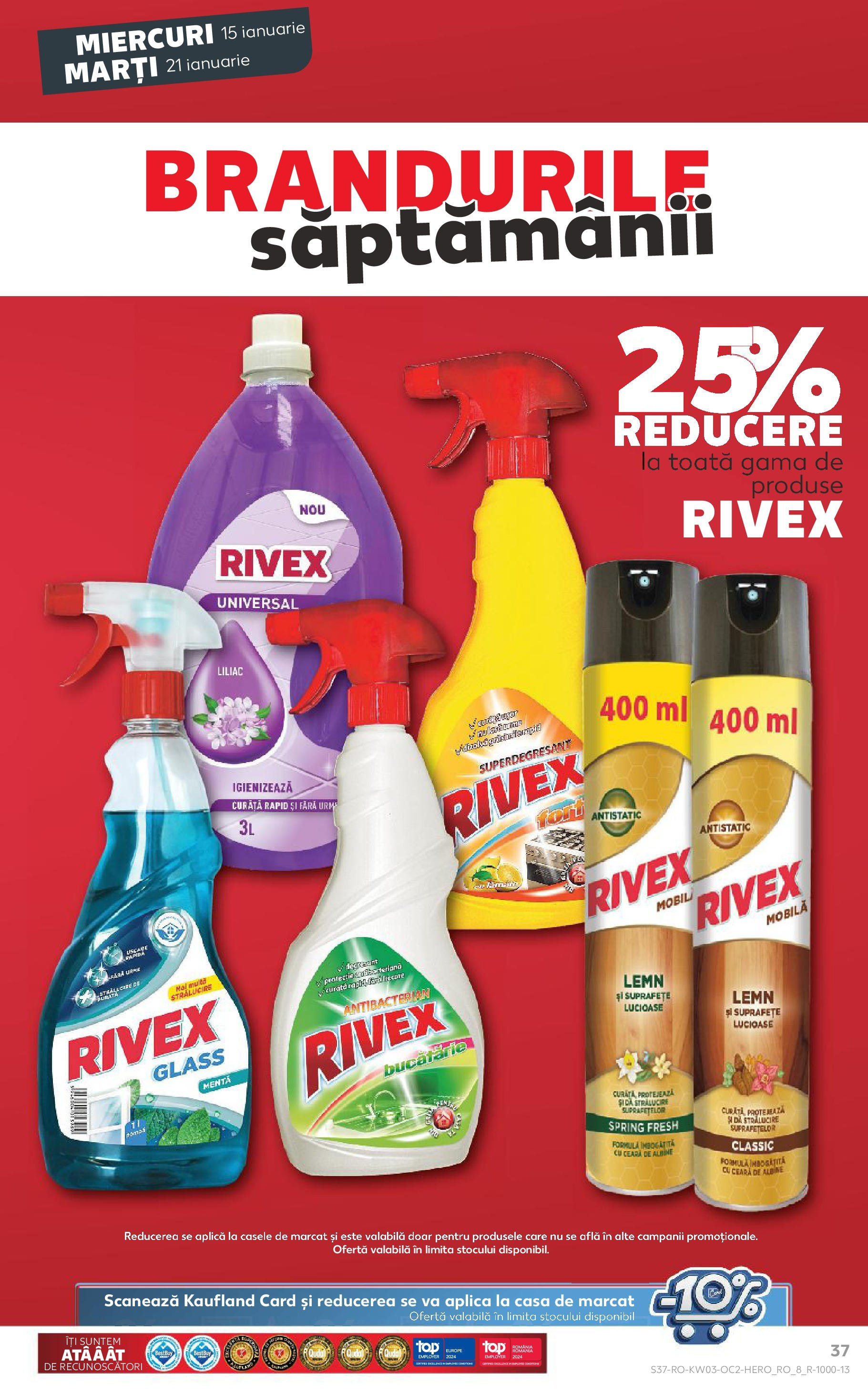 Catalog Kaufland - Bucureşti 15.01.2025 - Revista si Oferta | Pagină: 37 | Produse: Bucătărie