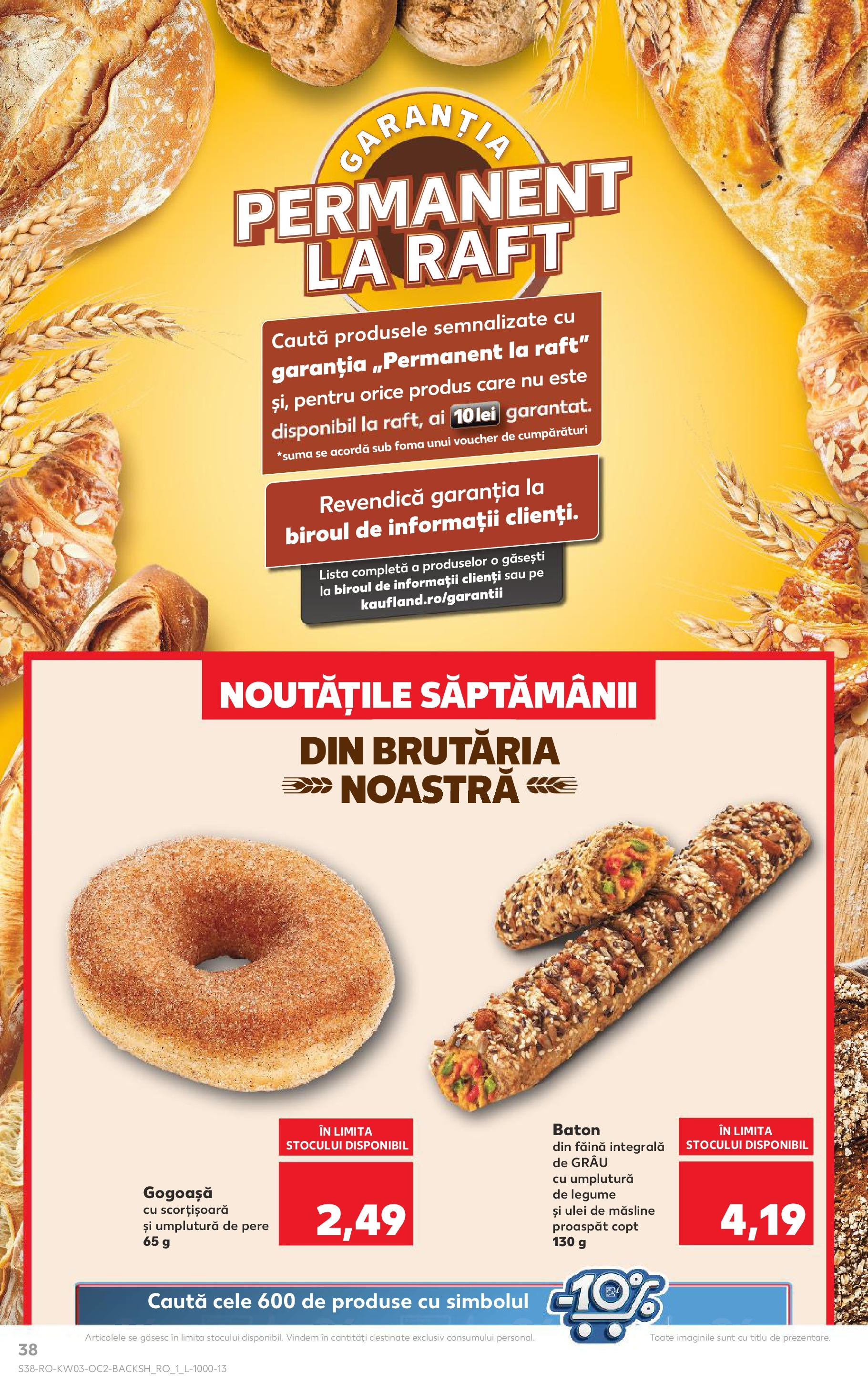 Catalog Kaufland - Bucureşti 15.01.2025 - Revista si Oferta | Pagină: 38 | Produse: Măsline, Ulei, Făină, Legume