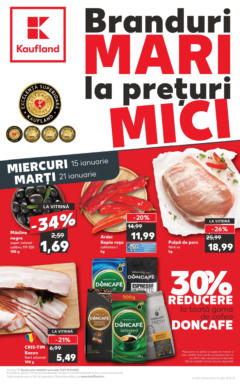 Catalog Kaufland - Odorheiu Secuiesc – previzualizare al pliantului de la Kaufland valabil de la 15.01.2025