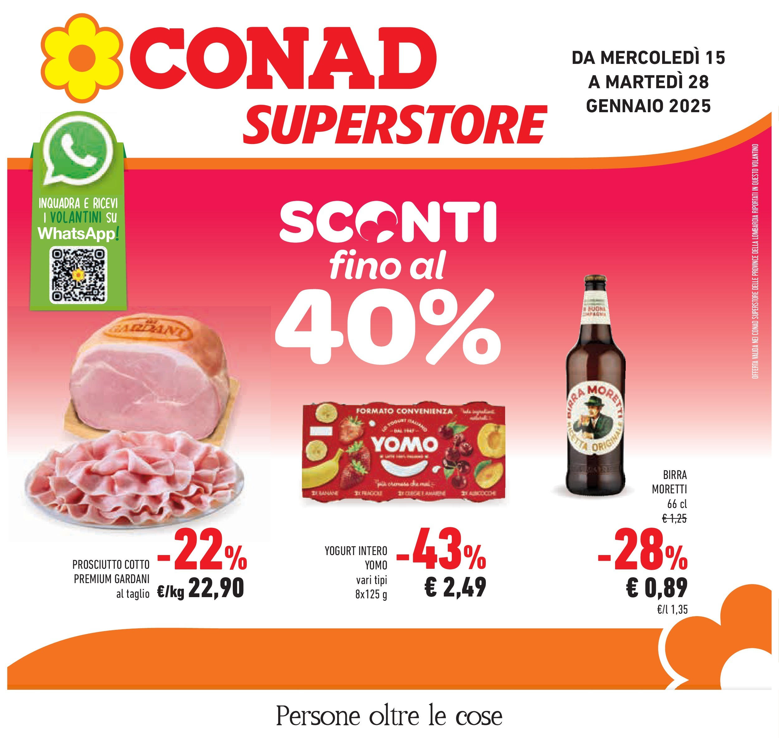 Volantino Conad valido da 14/01/2025 numero di pagina 1