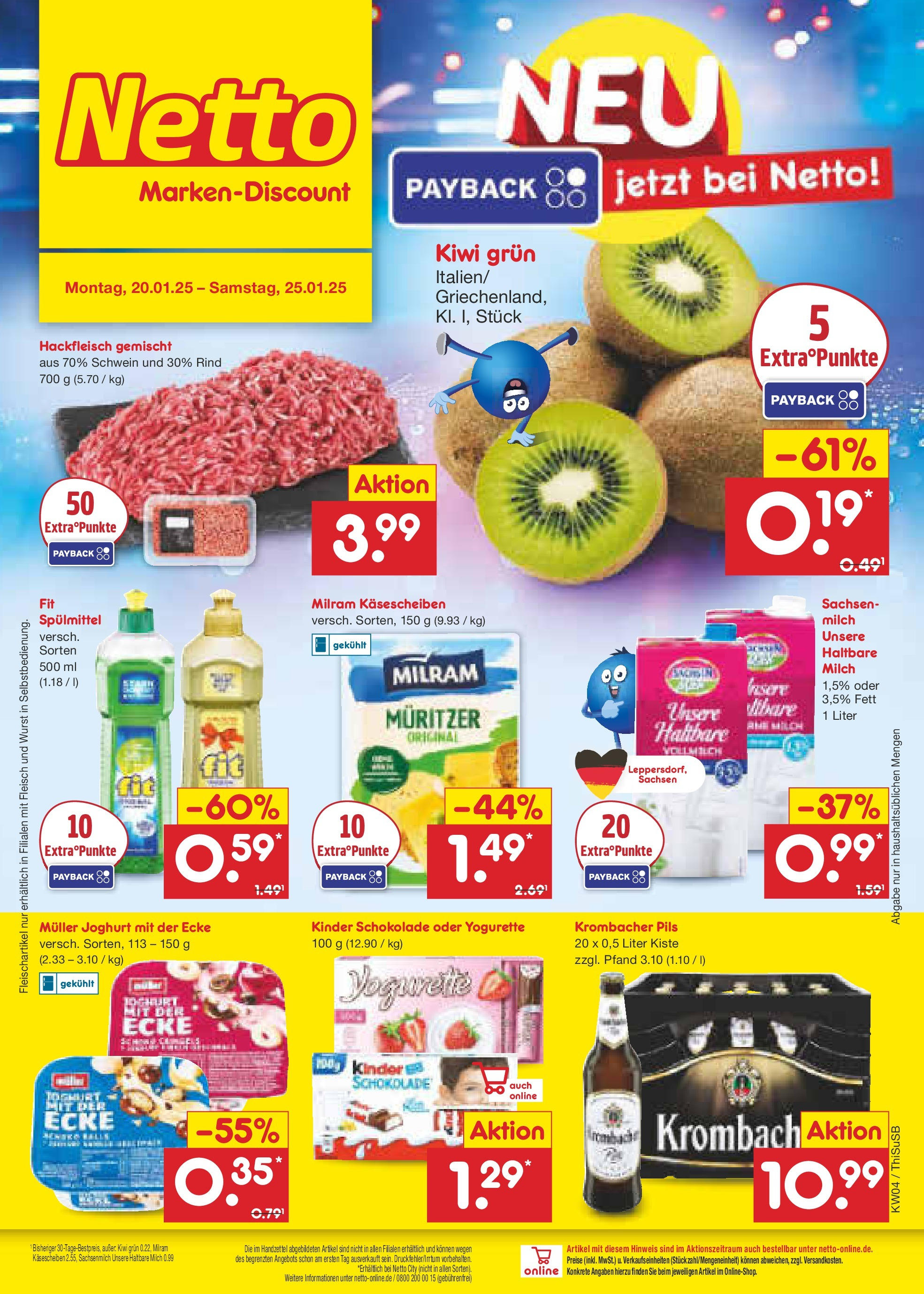 Netto Marken-Discount Wochenangebote (ab 20.01.2025) > Angebote