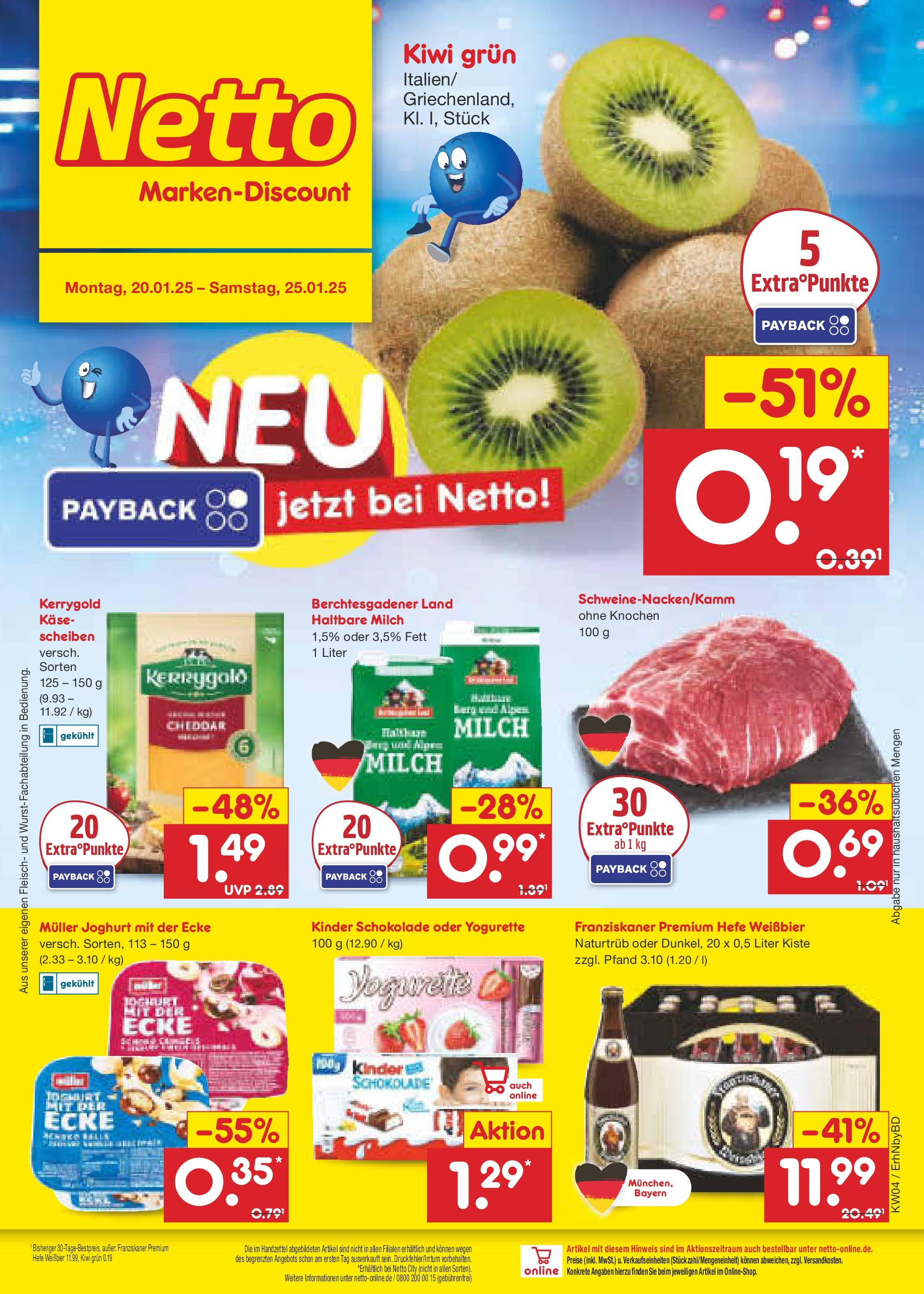 Netto Marken-Discount Wochenangebote (ab 20.01.2025) > Angebote