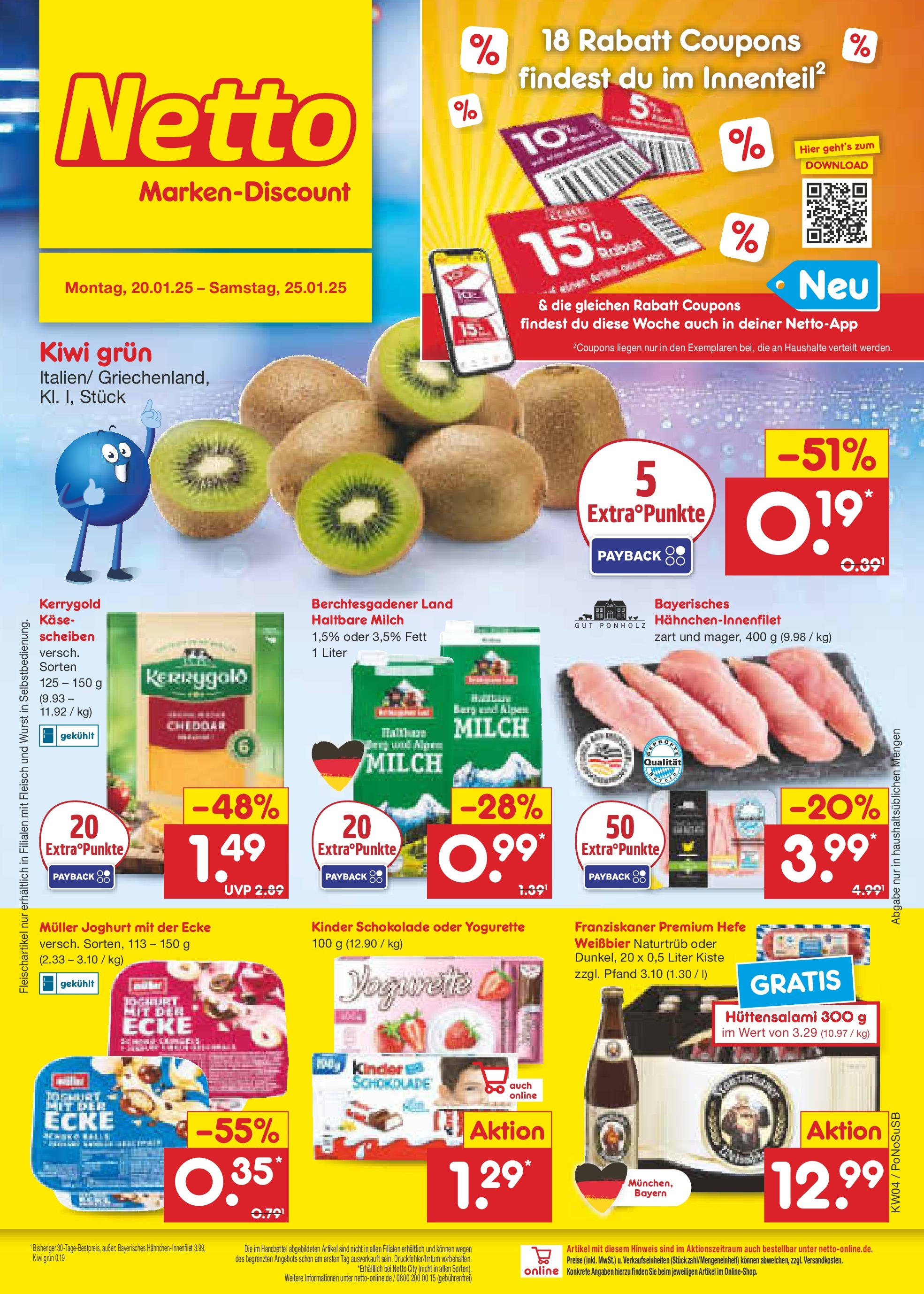 Netto Marken-Discount Wochenangebote (ab 20.01.2025) > Angebote