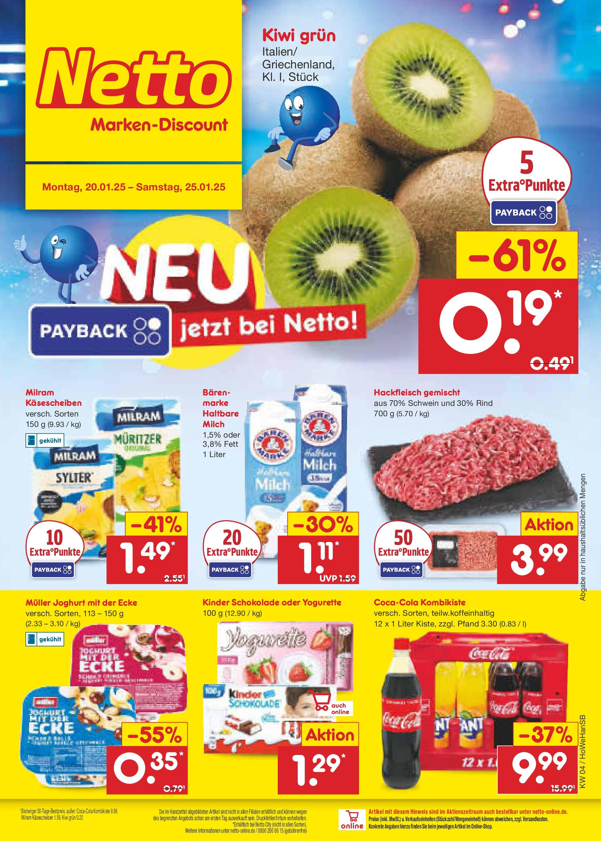 Netto Marken-Discount Wochenangebote (ab 20.01.2025) > Angebote