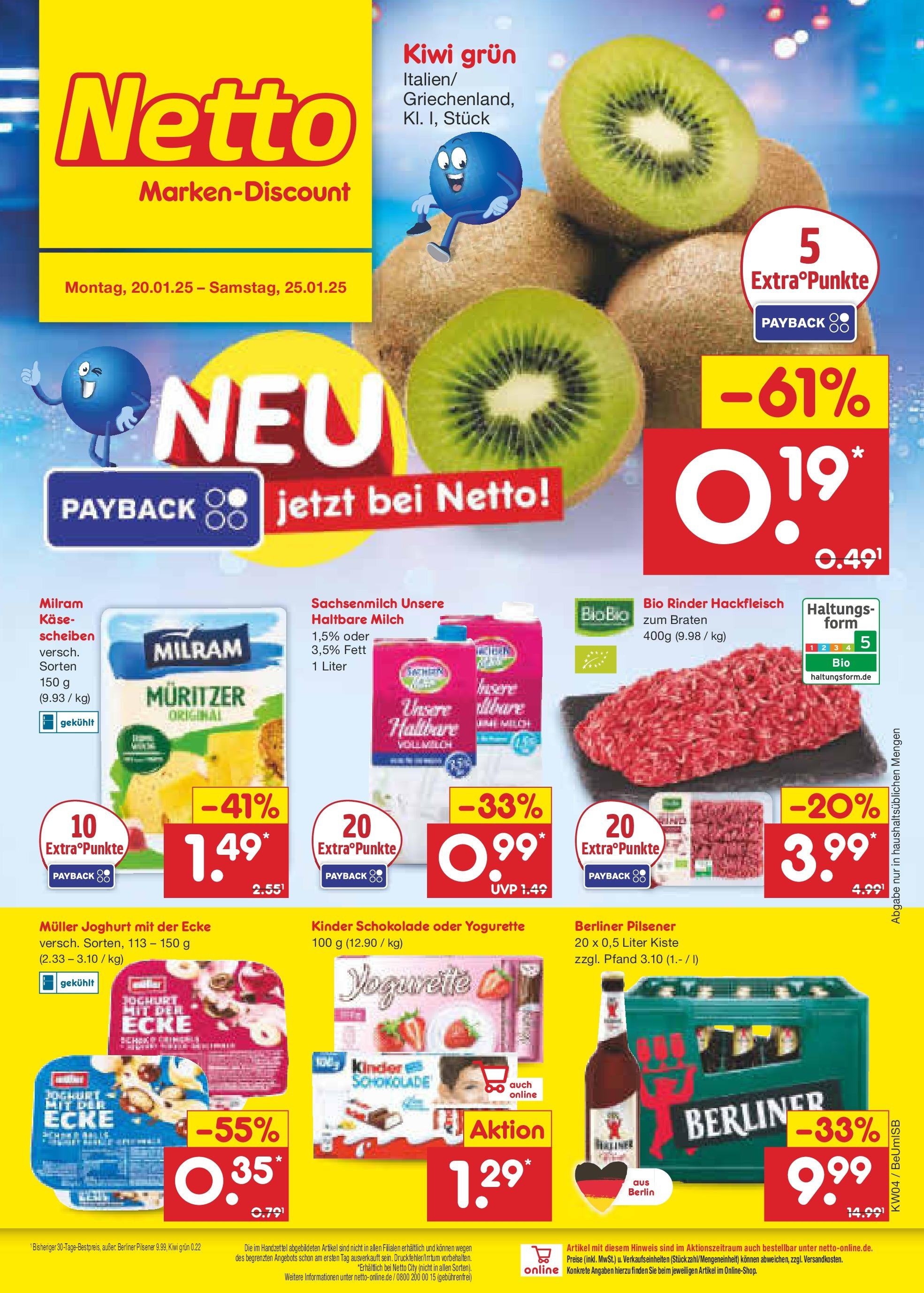 Netto Marken-Discount Berlin, Corinthstraße 32 (ab 20.01.2025) > Angebote