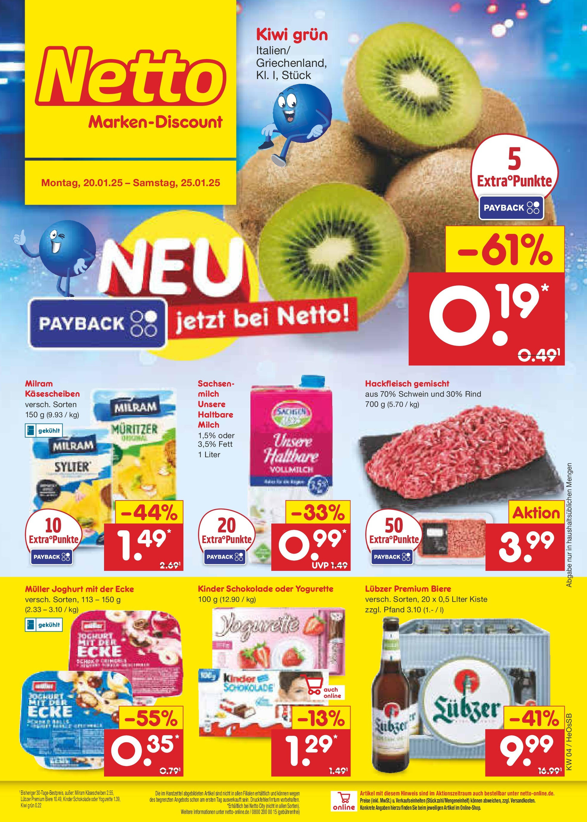 Netto Marken-Discount Wochenangebote (ab 20.01.2025) > Angebote