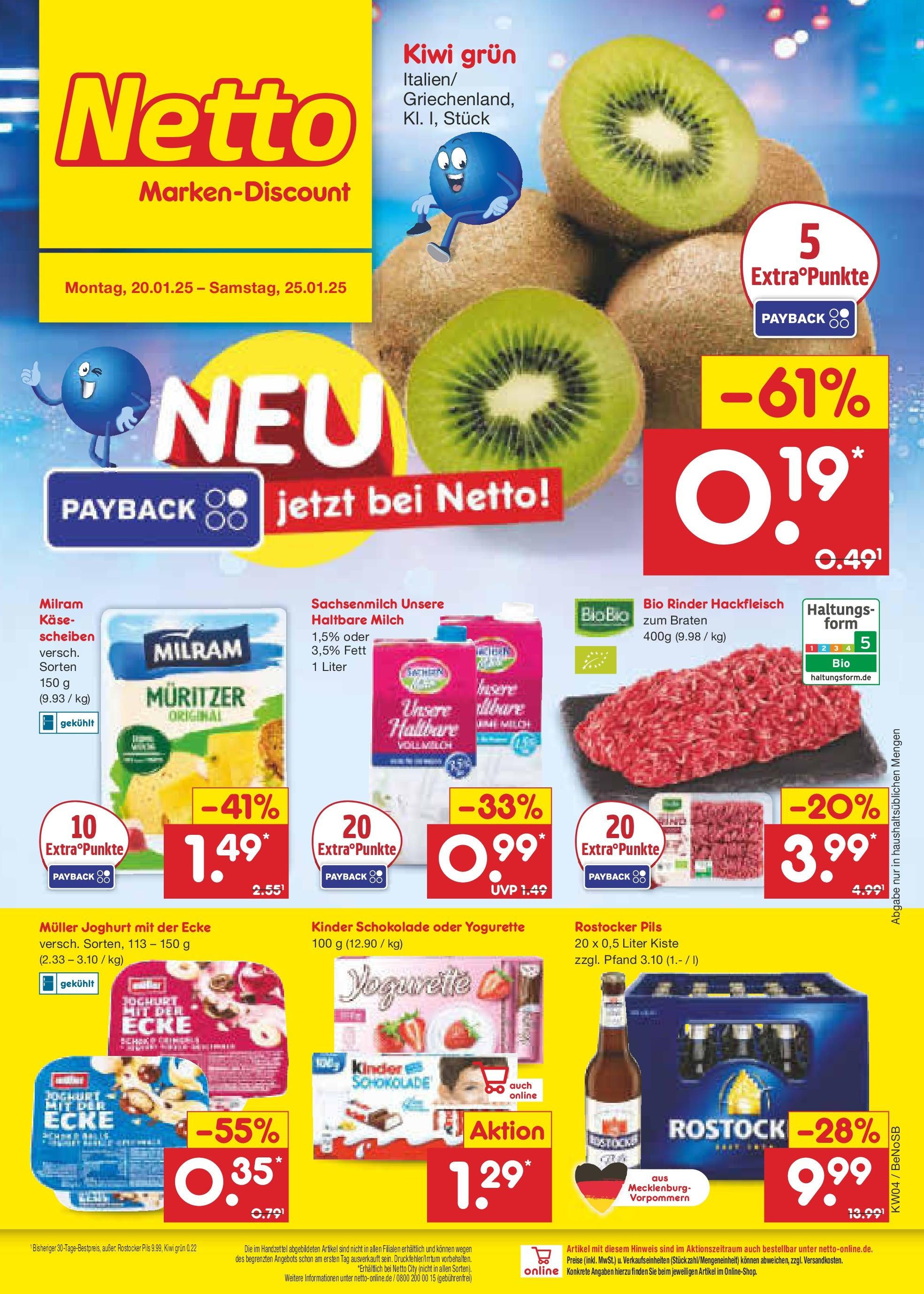 Netto Marken-Discount Wochenangebote (ab 20.01.2025) > Angebote