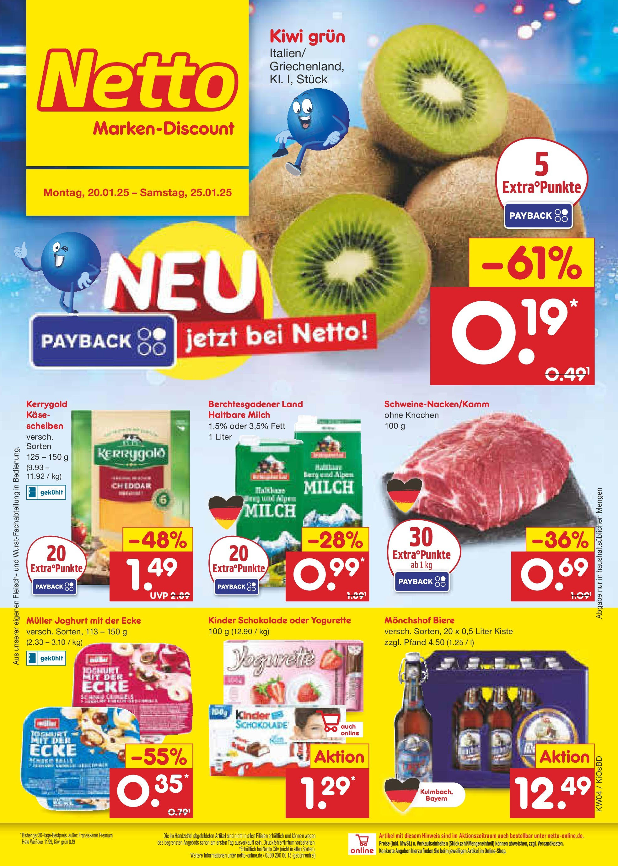 Netto Marken-Discount Wochenangebote (ab 20.01.2025) > Angebote