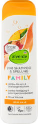 alverde NATURKOSMETIK Shampoo & Conditioner Family 2in1