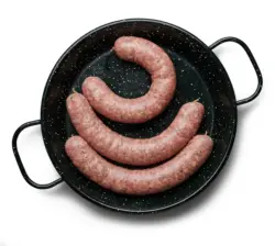 Ловджийска наденица от свежата витрина