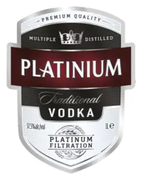 PLATINIUM Водка 37,5% vol