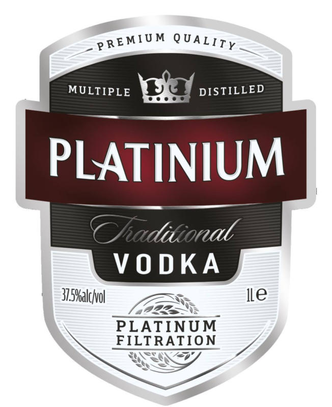 PLATINIUM Водка 37,5% vol