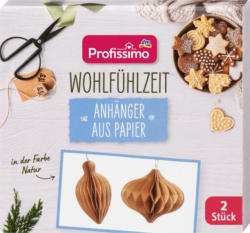 Profissimo Anhänger aus Papier natur