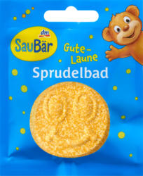 SauBär Kinder Badezusatz Sprudelbad Gute Laune