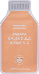 Yeauty Tuchmaske Papaya Calendula Vitamin C