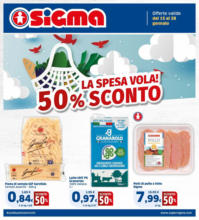 La spesa vola! 50% di sconto